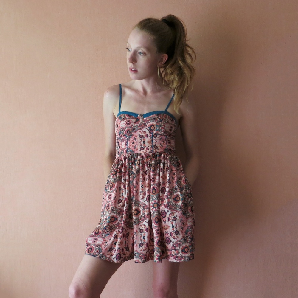 Band of Gypsies Sweetheart Mini Dress